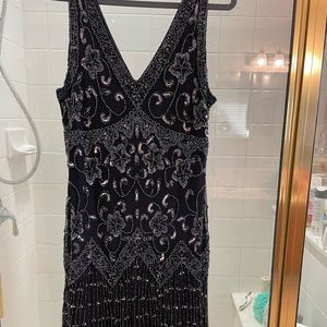 Pisarro Nights formal beaded dress